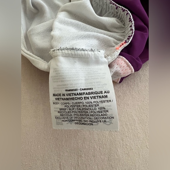 Purple Nike athletic shorts with lining. Size M. - Picture 2 of 5